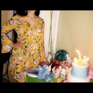 Target fresh yellow dress